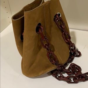 Tramadrke pocketbook brown Suede